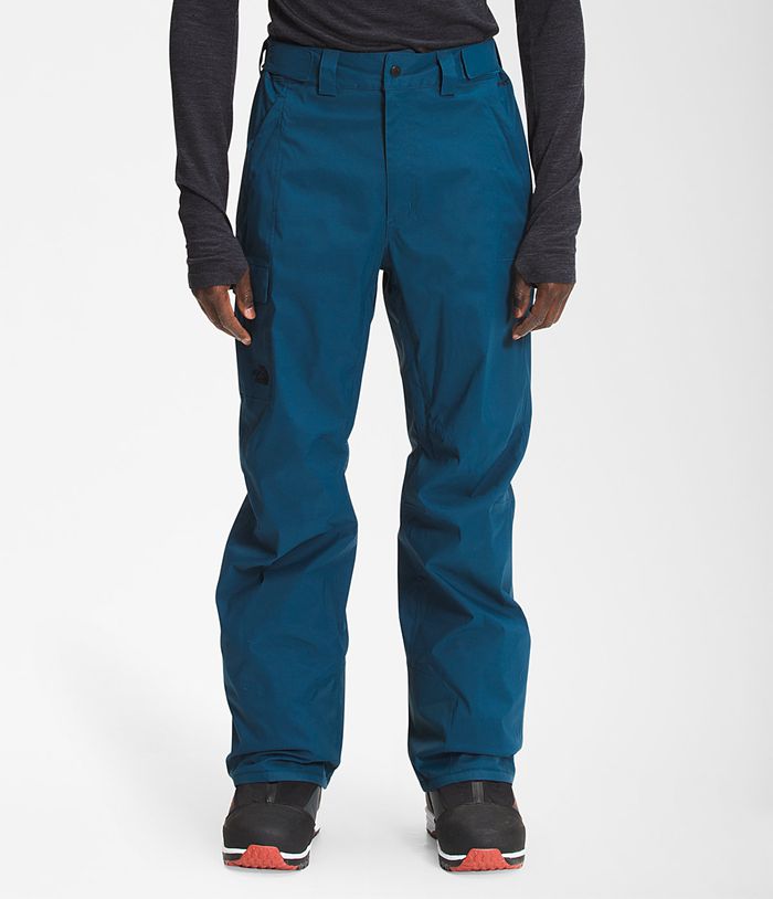 The North Face Mens Snow Pants Freedom 617DNZBHT - Blue